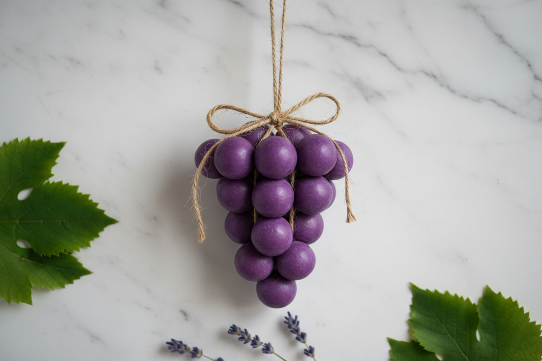 How to Make Viral Grape Soap Balls at Home