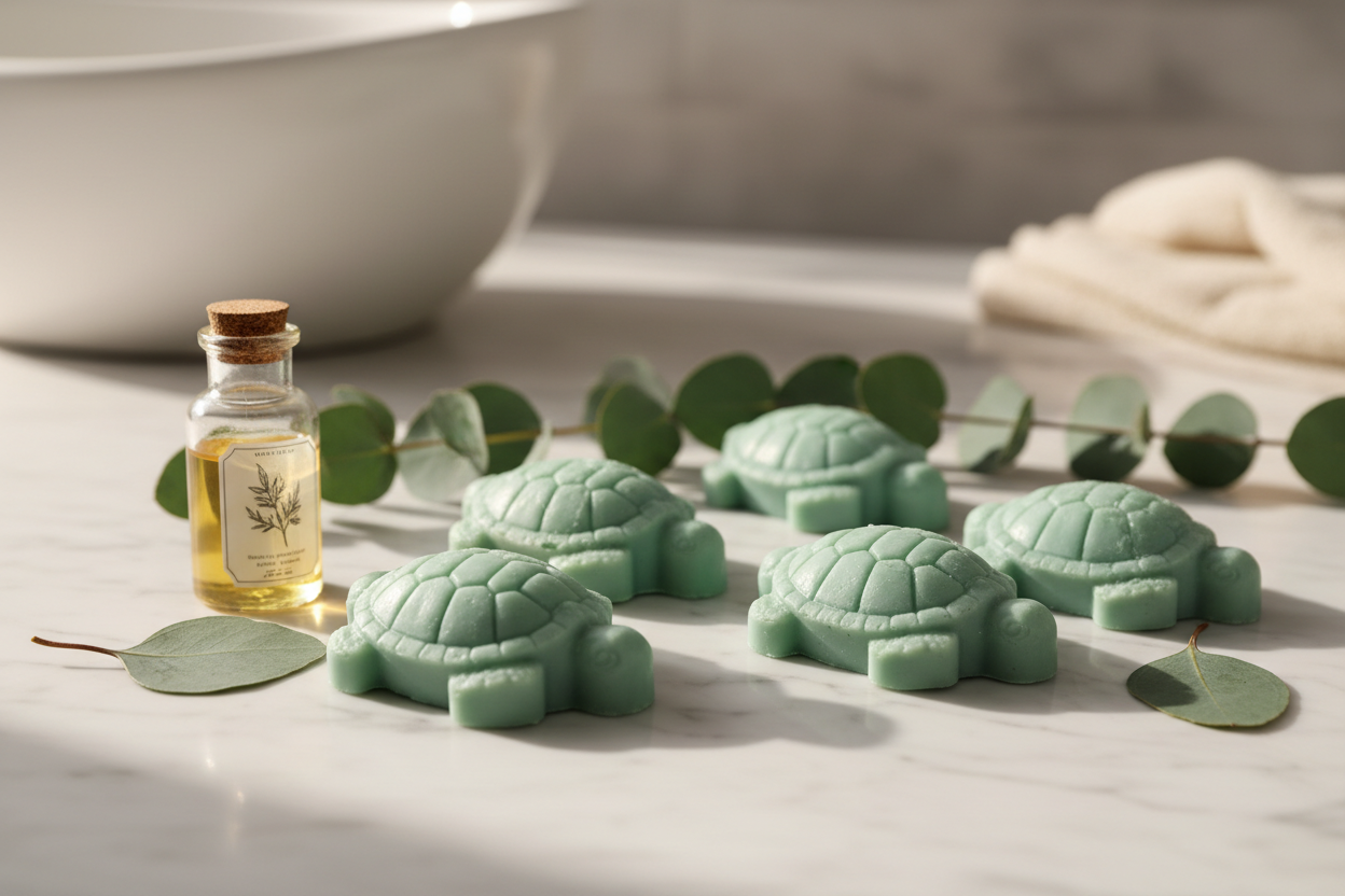 How to Make Adorable Turtle Soaps (Even If You've Never Made Soap Before!)