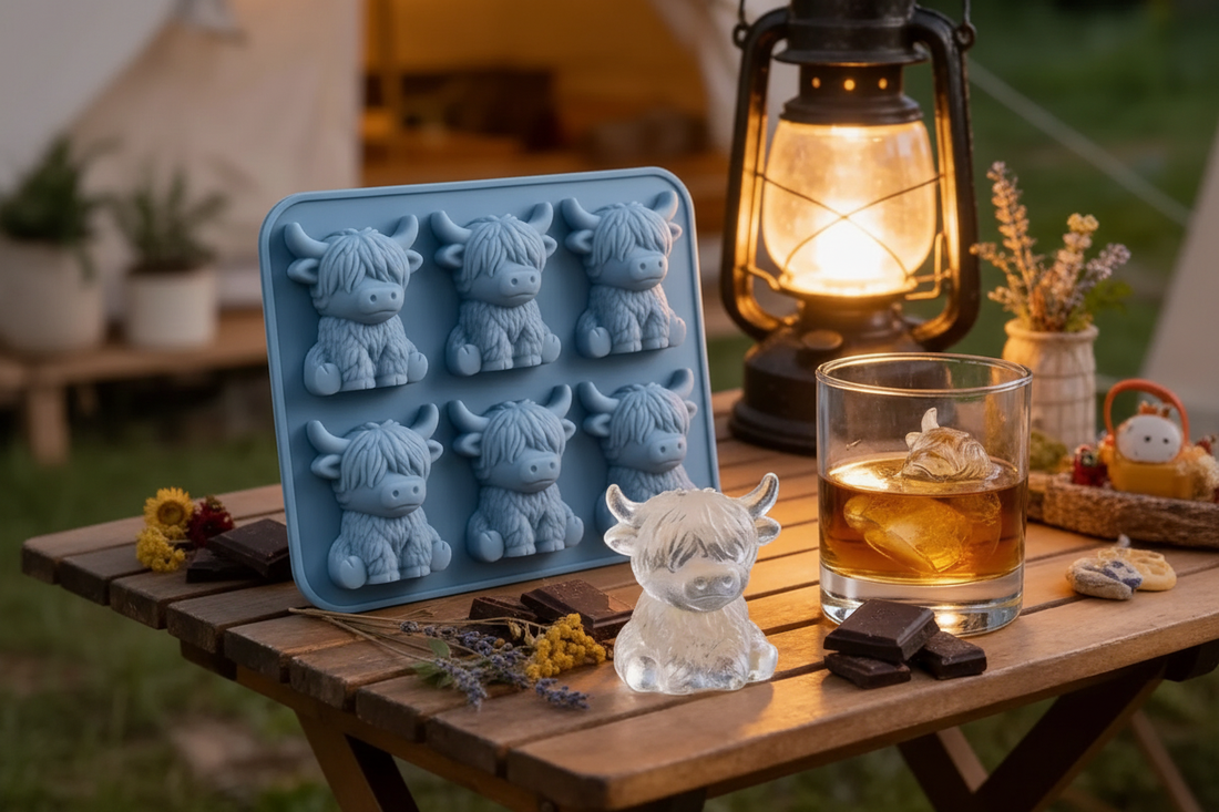 Meet the Highland Cow Silicone Mold: The Cutest Way to Make Ice, Chocolate & Crafts