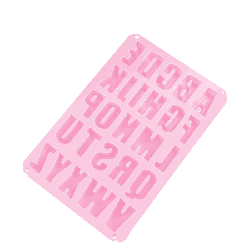 26-Letter Alphabet Silicone Mold