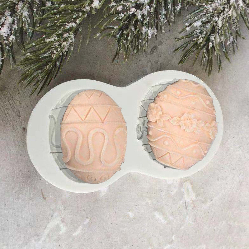 3D Easter Bunny Silicone Mold - Cake, Fondant & Resin