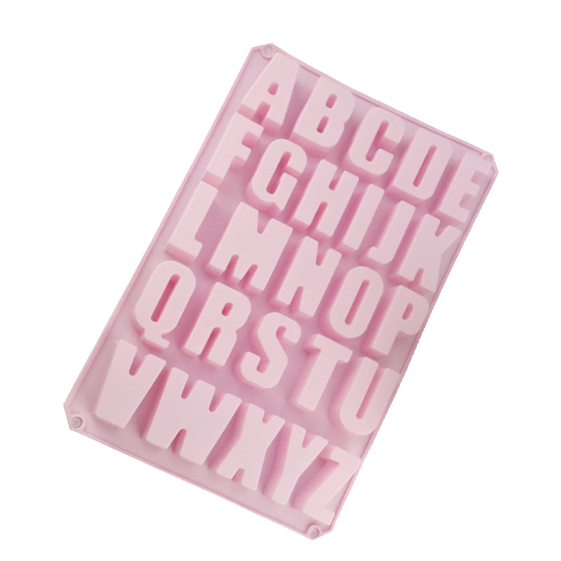 26-Letter Alphabet Silicone Mold