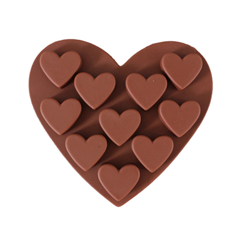 Heart Love Silicone Jelly & Chocolate Mold – DIY Baking & Crafts