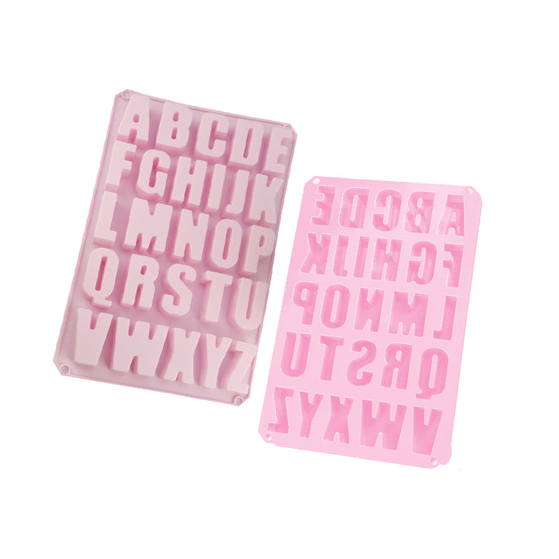 26-Letter Alphabet Silicone Mold