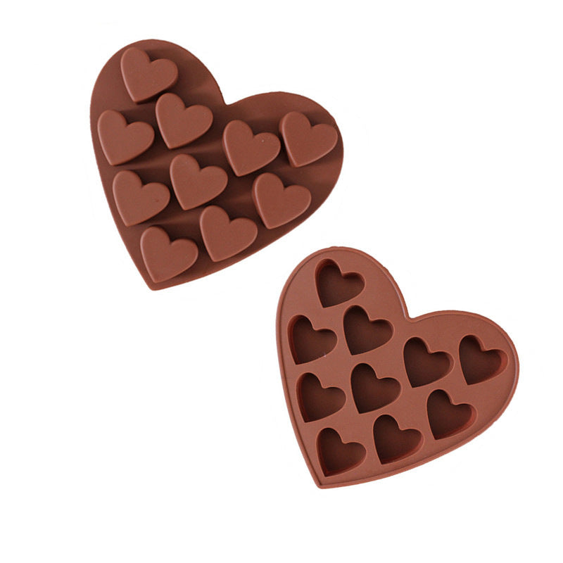 Heart Love Silicone Jelly & Chocolate Mold – DIY Baking & Crafts