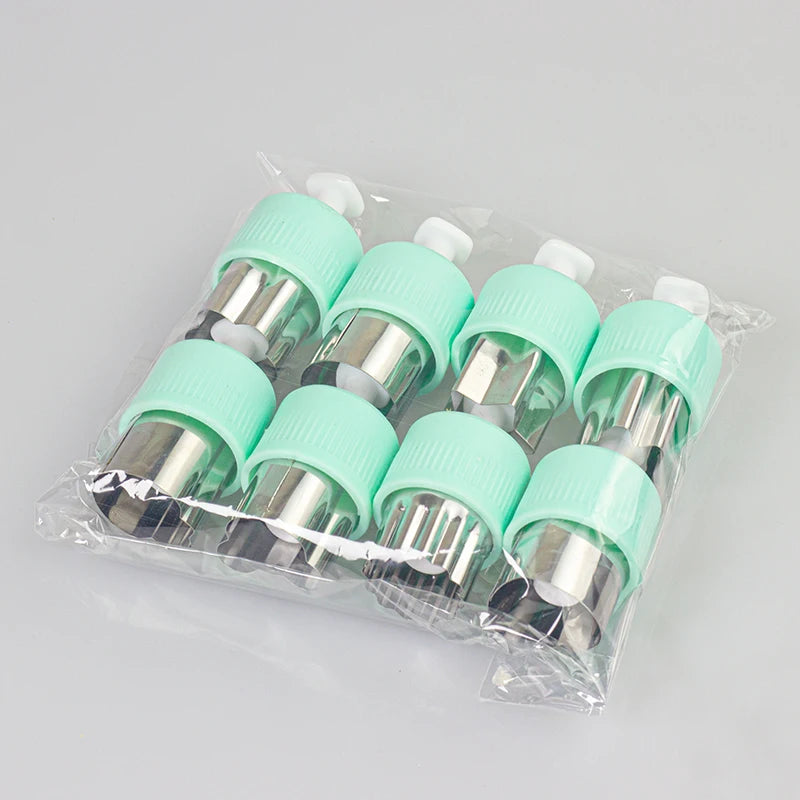 8-Piece Fruit & Vegetable Stamp Cutter Set – Stainless Steel with Embossing