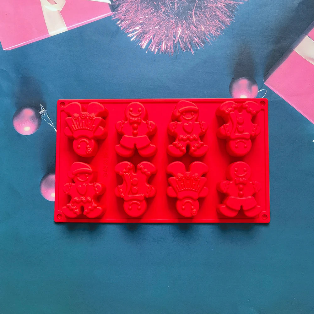 Christmas Gingerbread Silicone Mold