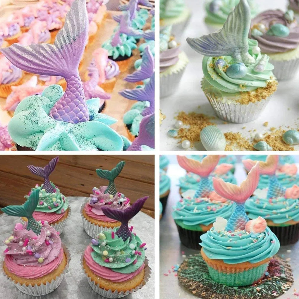 Mermaid Tail Silicone Mold – Cake, Chocolate, Resin & Soap