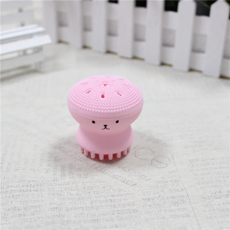 Silicone Face Cleansing Brush – Deep Pore Scrubber & Exfoliator
