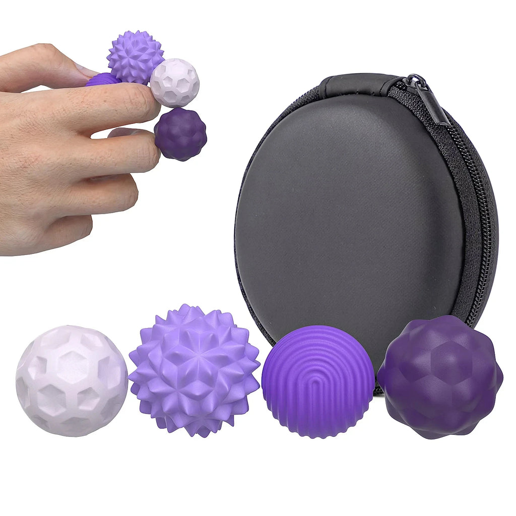 Magnetic Silicone Sensory Balls – Fidget & Stress Relief Toy for Adults & Kids
