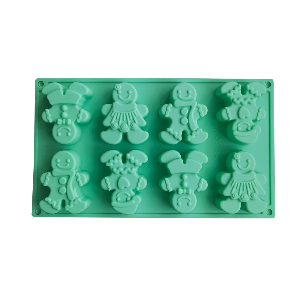 Christmas Gingerbread Silicone Mold