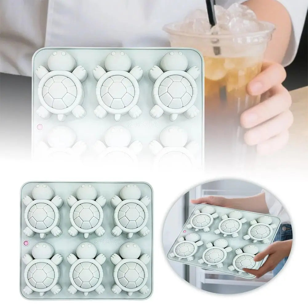 Turtle Silicone Mold – Ice Cubes, Chocolate, Cake & Pudding