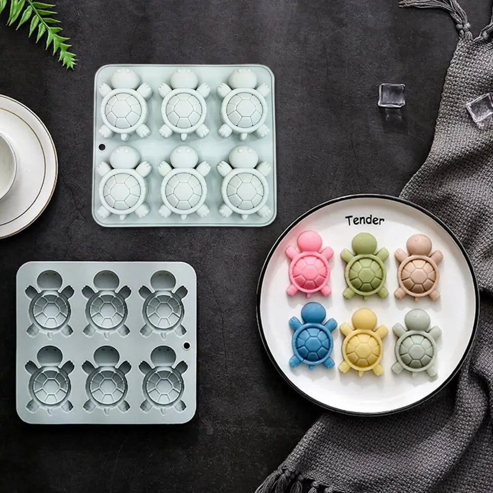 Turtle Silicone Mold – Ice Cubes, Chocolate, Cake & Pudding