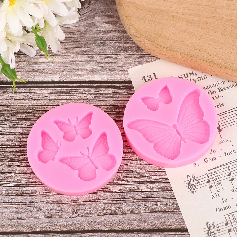 Silicone Mini Butterfly Mold – Fondant, Chocolate & Resin Crafts
