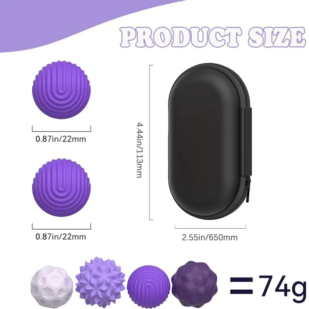 Magnetic Silicone Sensory Balls – Fidget & Stress Relief Toy for Adults & Kids