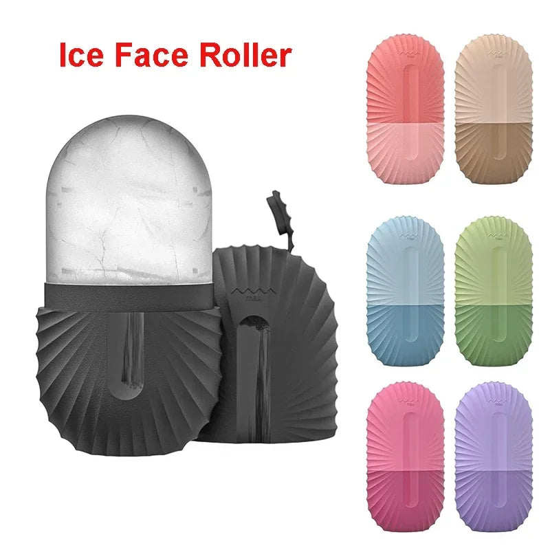 Silicone Ice Face Roller – Puffiness Relief, Pore Tightening & Glow