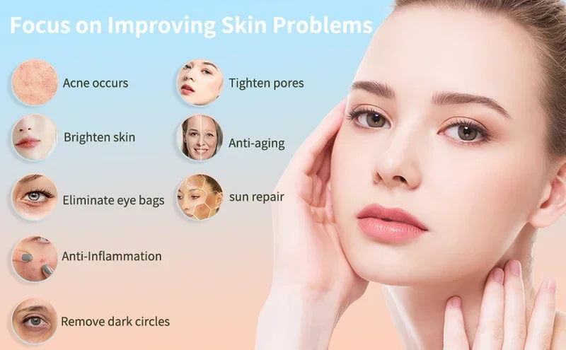 Silicone Ice Face Roller – Puffiness Relief, Pore Tightening & Glow