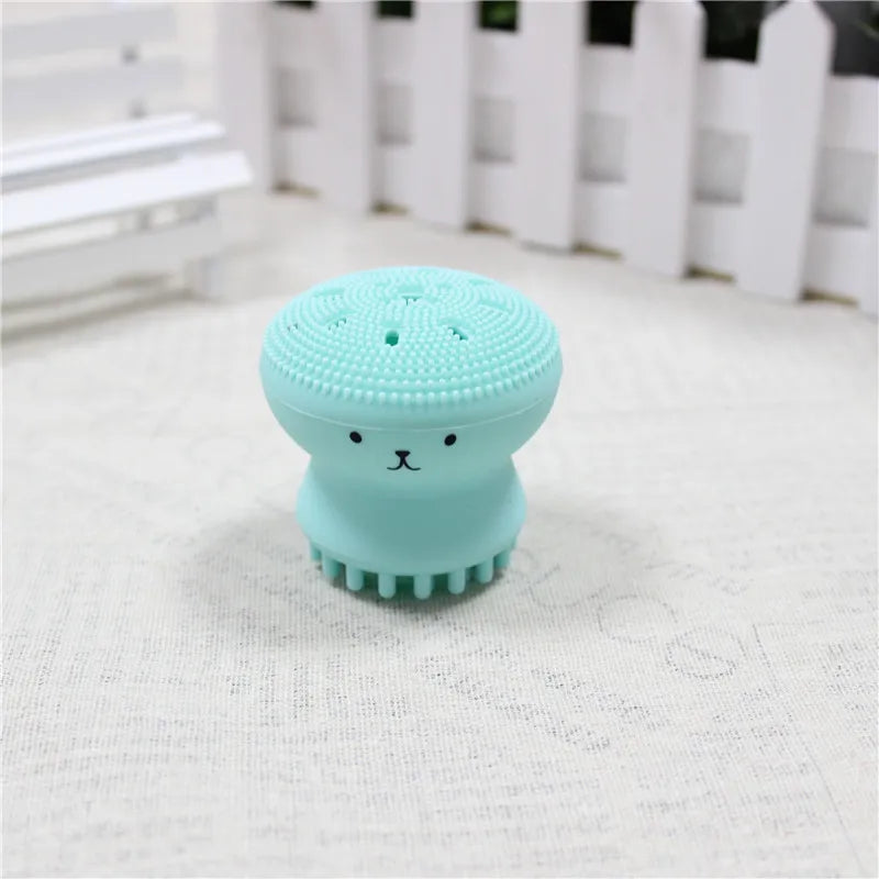 Silicone Face Cleansing Brush – Deep Pore Scrubber & Exfoliator