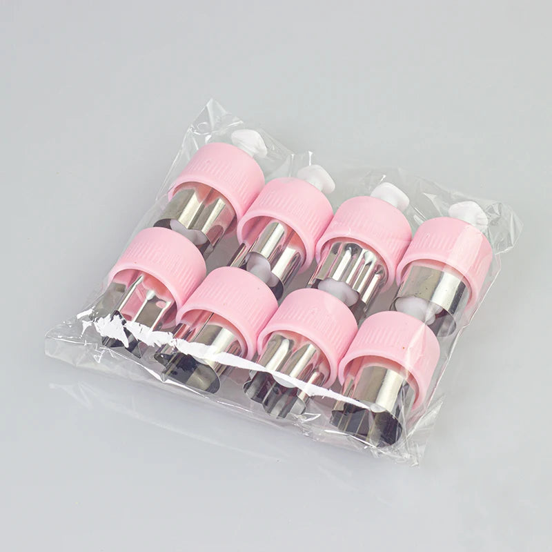 8-Piece Fruit & Vegetable Stamp Cutter Set – Stainless Steel with Embossing