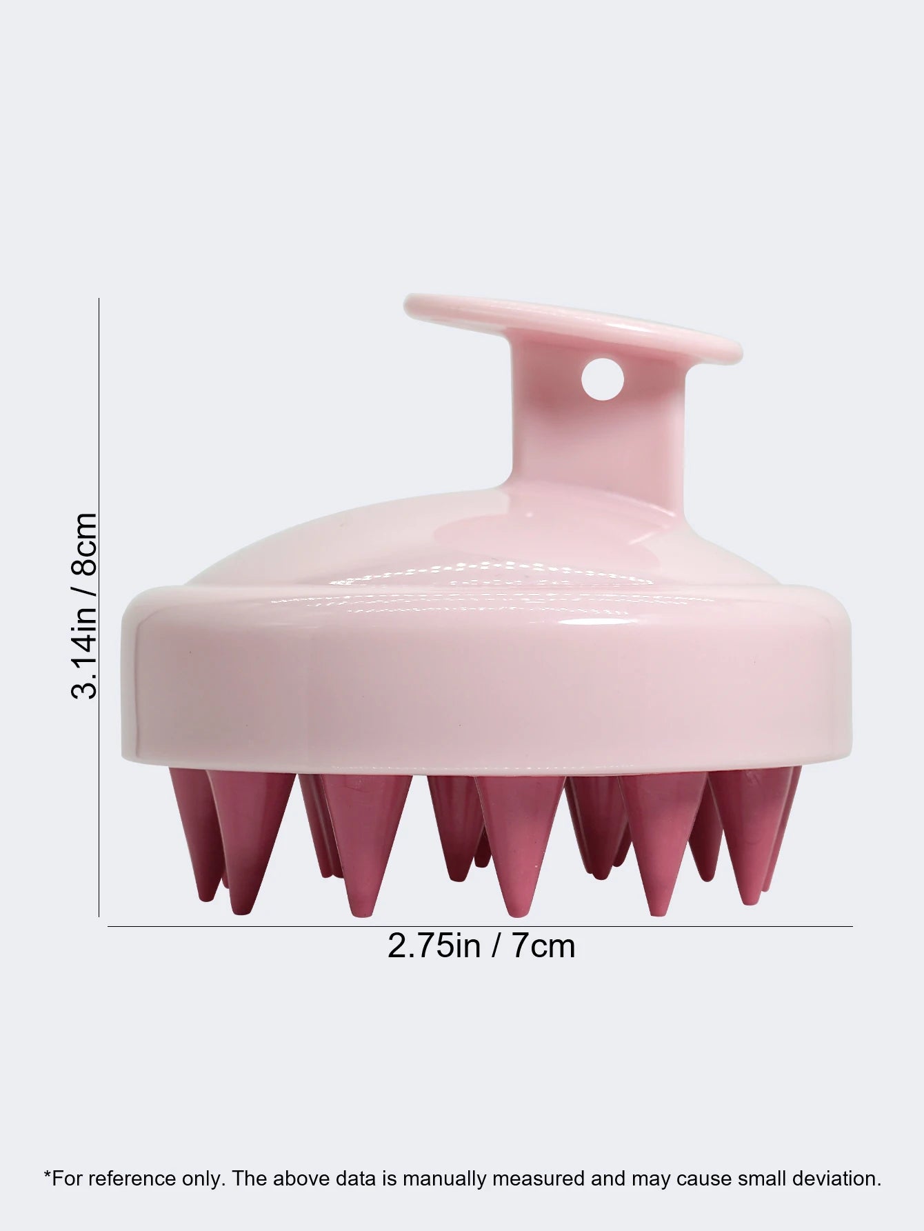 Silicone Scalp Massager Brush – Shampoo, Hair & Body Massage