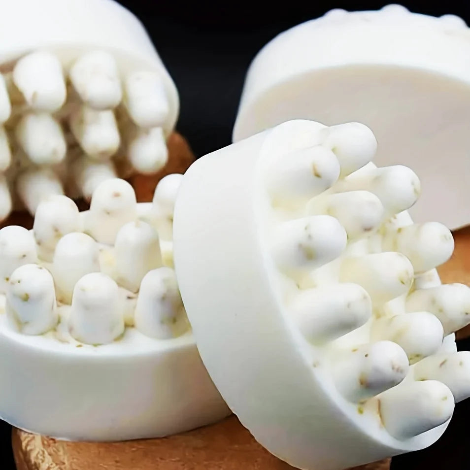 3D Silicone Massage Soap Bar Mold – Handmade Therapy Bar