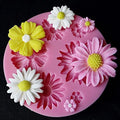 3D Silicone Flower Mold – Fondant, Chocolate & Resin