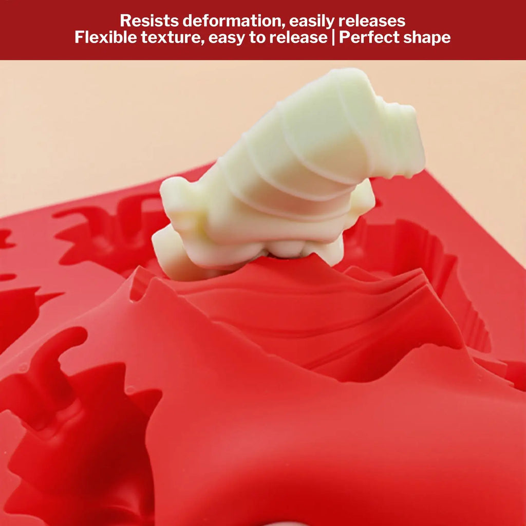 Christmas 3D Gnome Silicone Mold - Chocolate, Candy & Resin Crafting