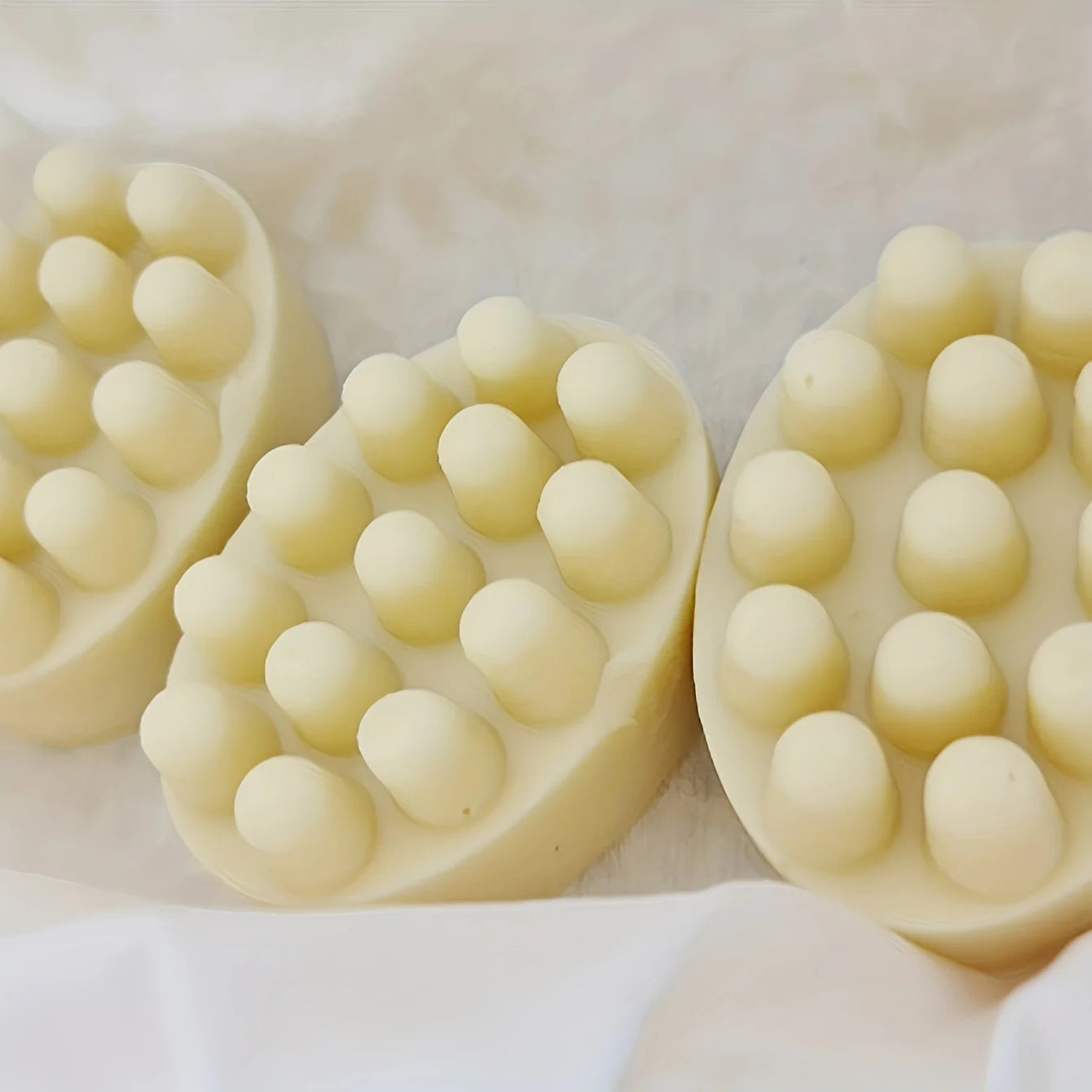 3D Silicone Massage Soap Bar Mold – Handmade Therapy Bar