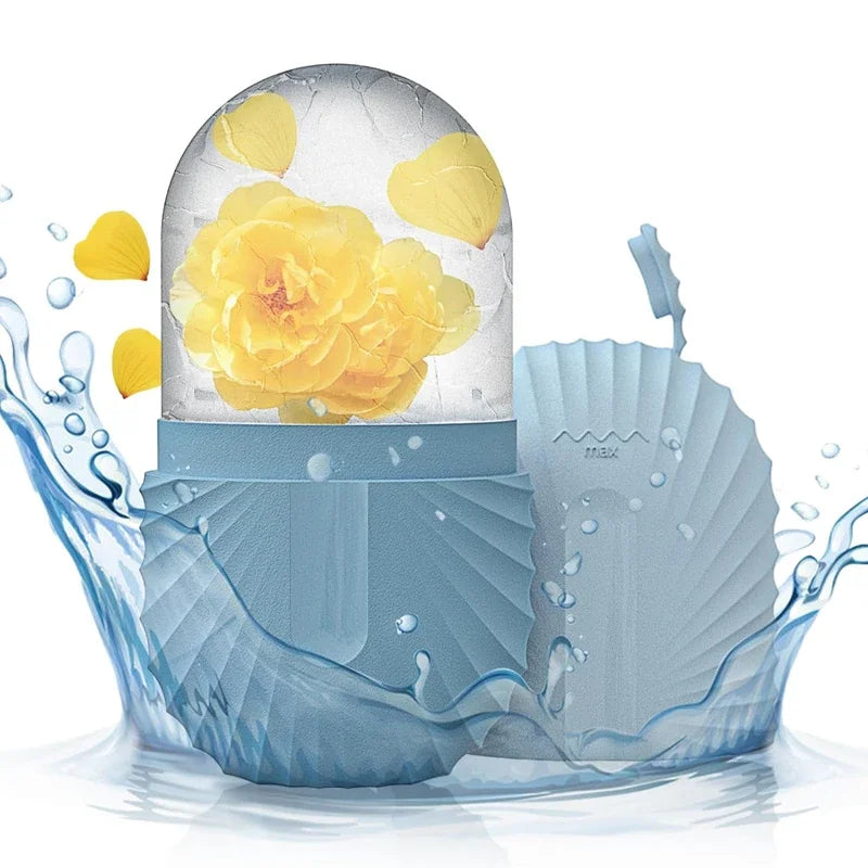 Silicone Ice Face Roller – Puffiness Relief, Pore Tightening & Glow