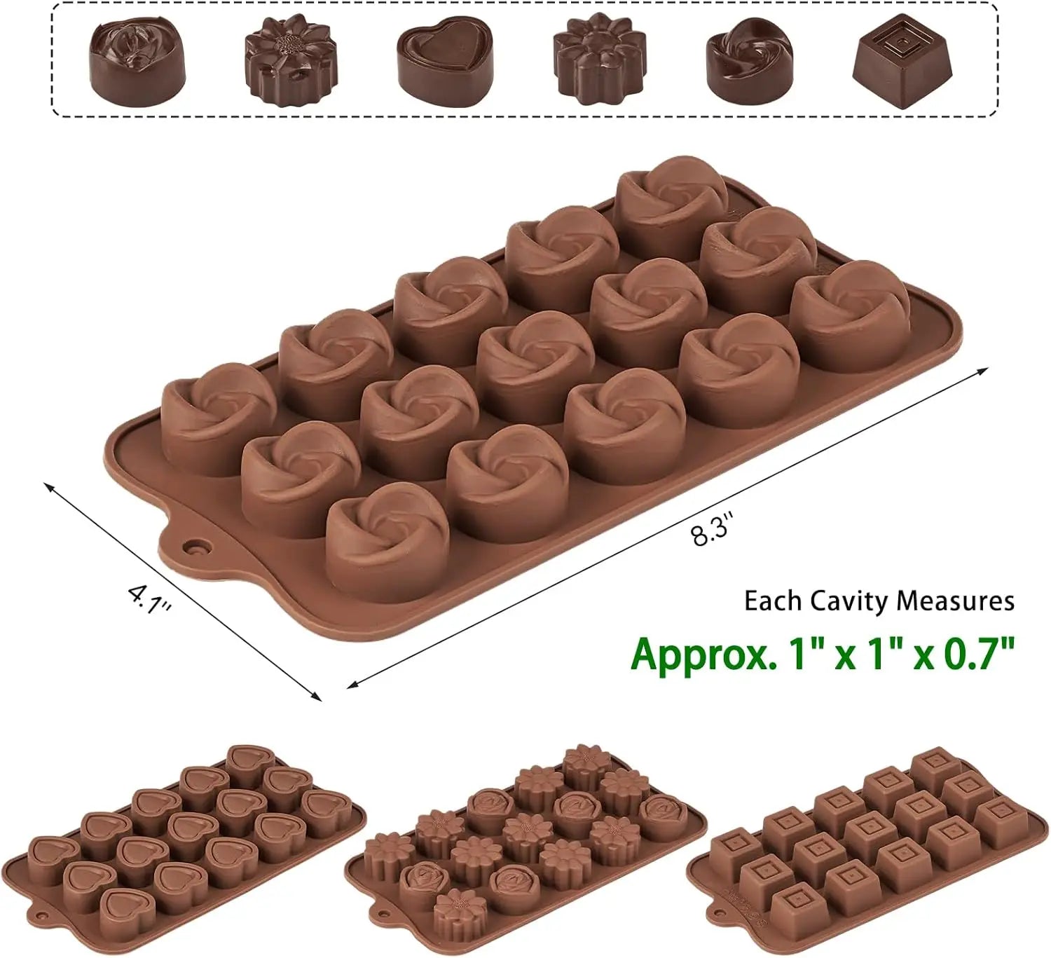 Silicone Chocolate Molds