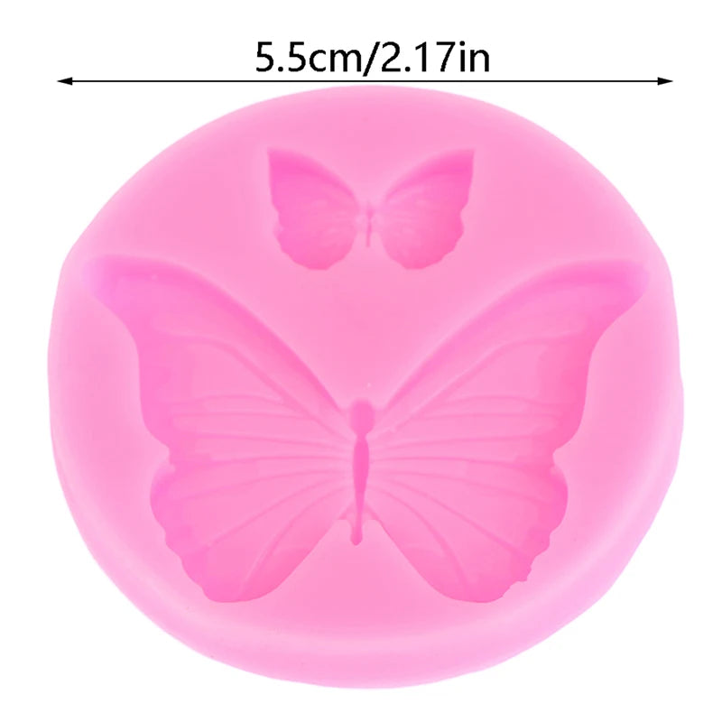 Silicone Mini Butterfly Mold – Fondant, Chocolate & Resin Crafts
