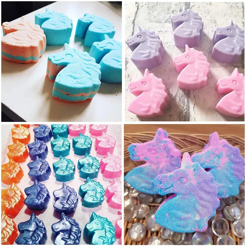 Food Grade Unicorn Silicone Mold – Chocolate, Candy, Cake & Soap Mold