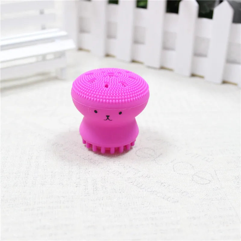 Silicone Face Cleansing Brush – Deep Pore Scrubber & Exfoliator