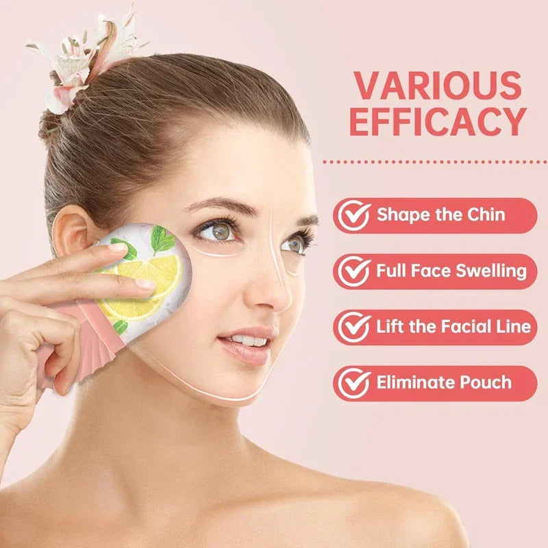 Silicone Ice Face Roller – Puffiness Relief, Pore Tightening & Glow