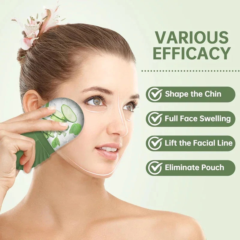Silicone Ice Face Roller – Puffiness Relief, Pore Tightening & Glow