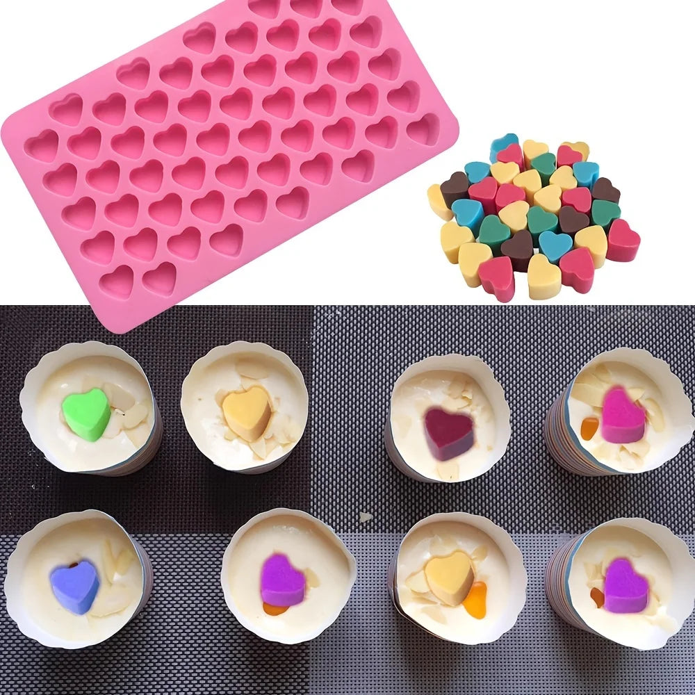 Gummy Bear Candy Mold Kit – Silicone Molds with Droppers