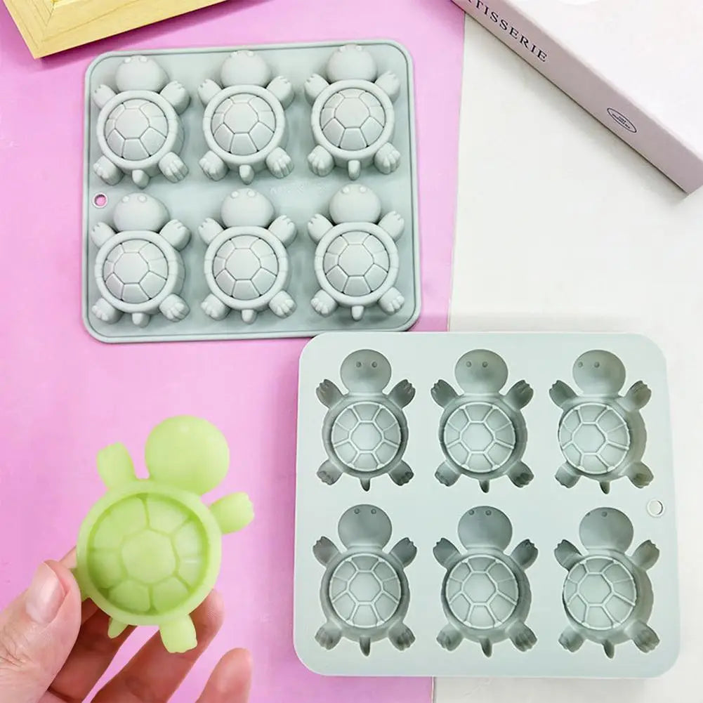Turtle Silicone Mold – Ice Cubes, Chocolate, Cake & Pudding