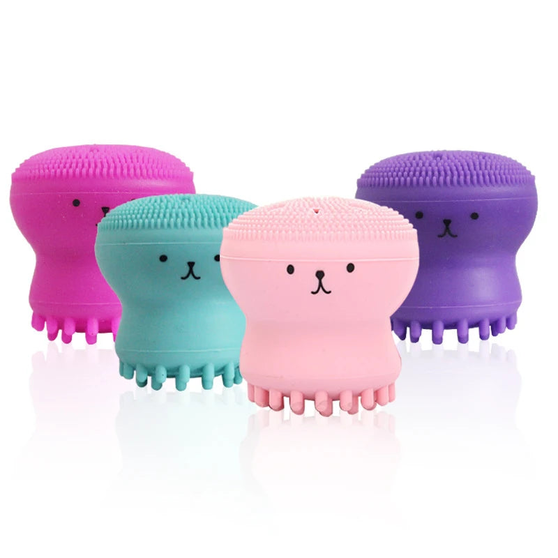 Silicone Face Cleansing Brush – Deep Pore Scrubber & Exfoliator