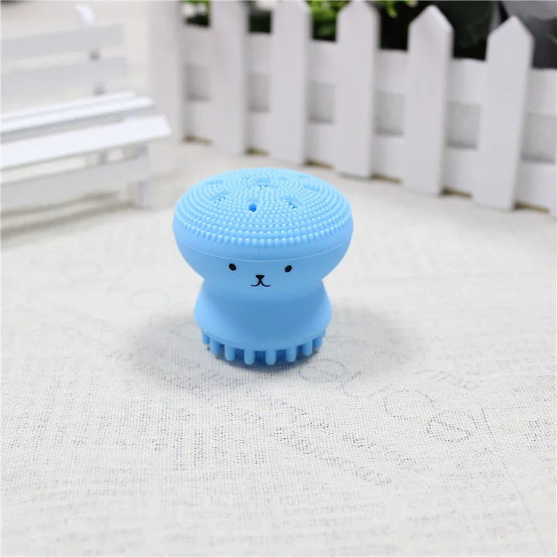 Silicone Face Cleansing Brush – Deep Pore Scrubber & Exfoliator