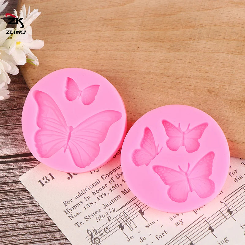 Silicone Mini Butterfly Mold – Fondant, Chocolate & Resin Crafts