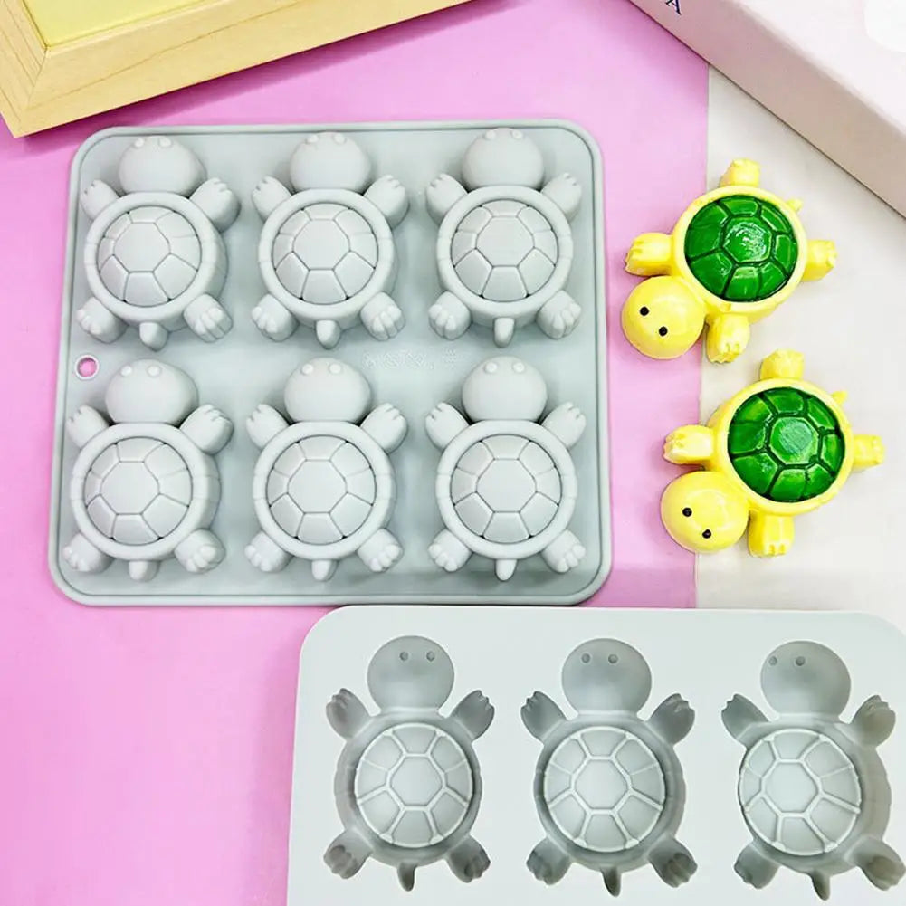 Turtle Silicone Mold – Ice Cubes, Chocolate, Cake & Pudding