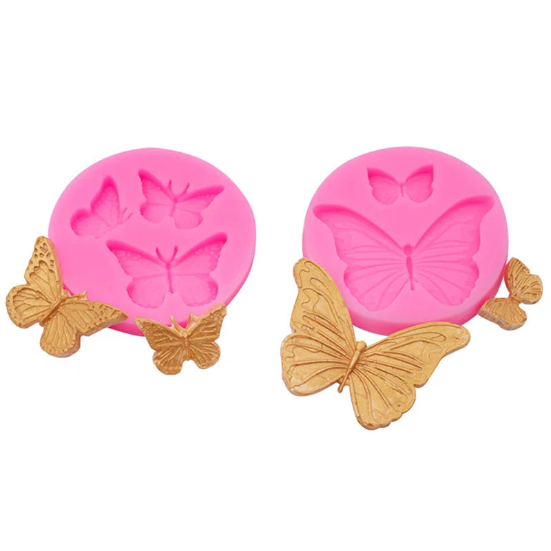 Silicone Mini Butterfly Mold – Fondant, Chocolate & Resin Crafts