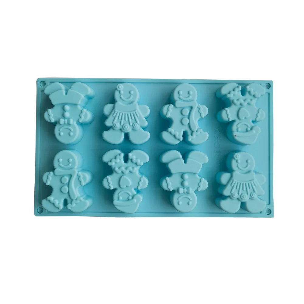 Christmas Gingerbread Silicone Mold