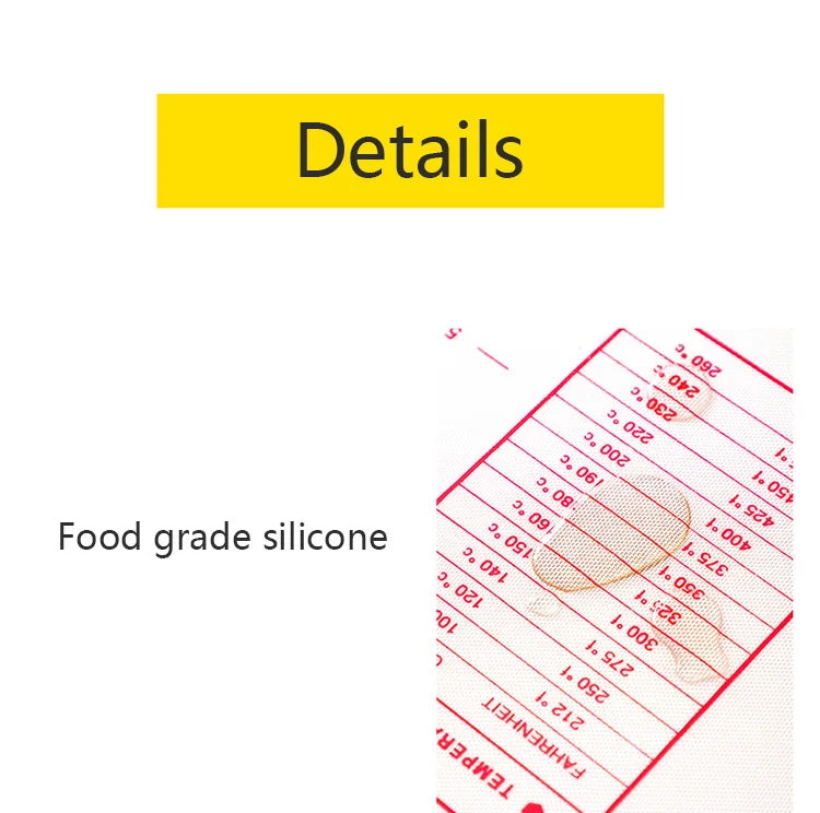 Silicone Baking Mat & Kneading Pad – Non-Stick Dough Mat for Pizza, Bread & Pastry