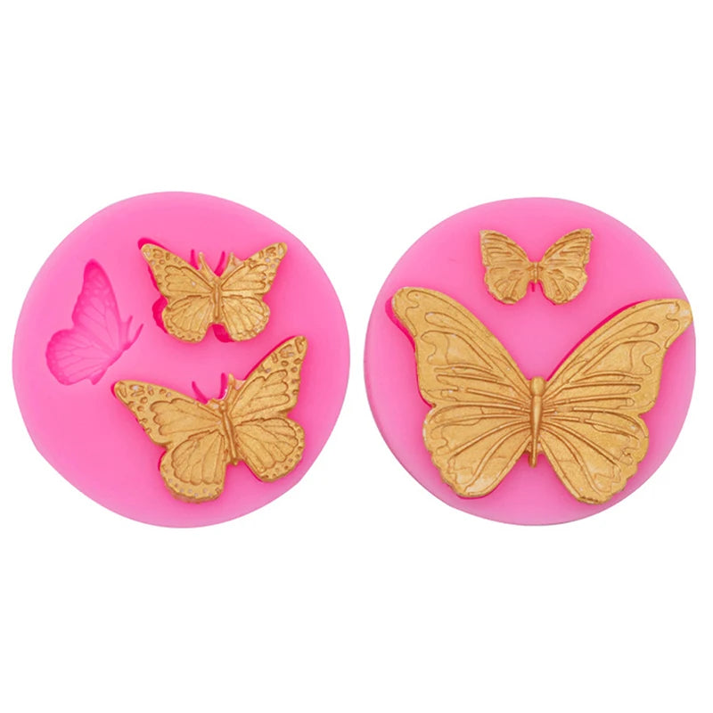 Silicone Mini Butterfly Mold – Fondant, Chocolate & Resin Crafts