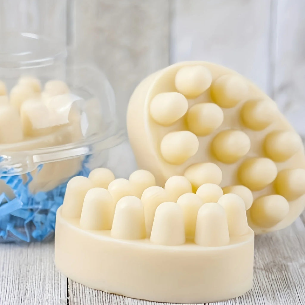 3D Silicone Massage Soap Bar Mold – Handmade Therapy Bar