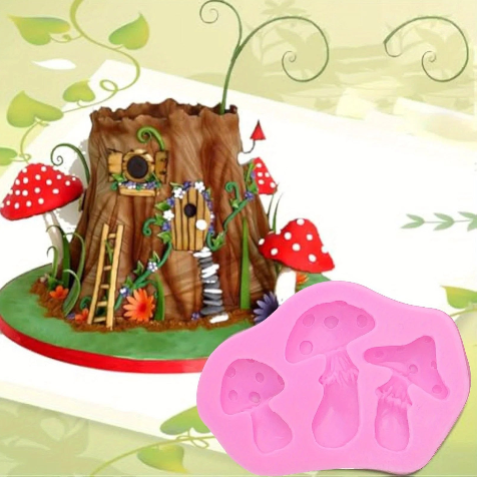 Mushroom Silicone Mold – Chocolate, Soap, Candy & Resin Baking Mold