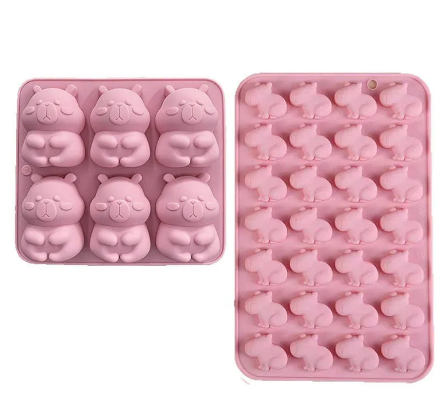 Chonky Critter Silicone Mold – Chocolate, Gummy, Candles & Soap Mold