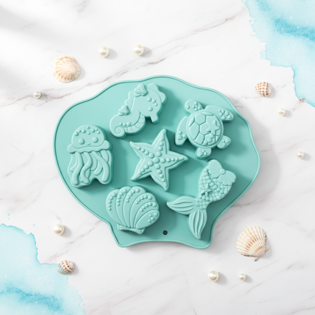 Ocean Mold Flat Lay