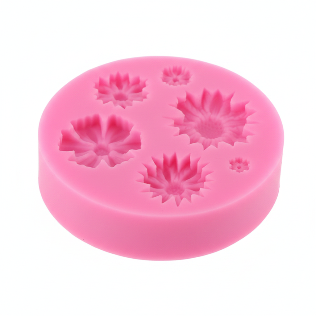 Silicone Flower Mold Angle